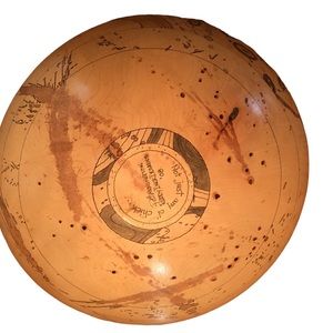 Not Just Any ol chick wooden bowl